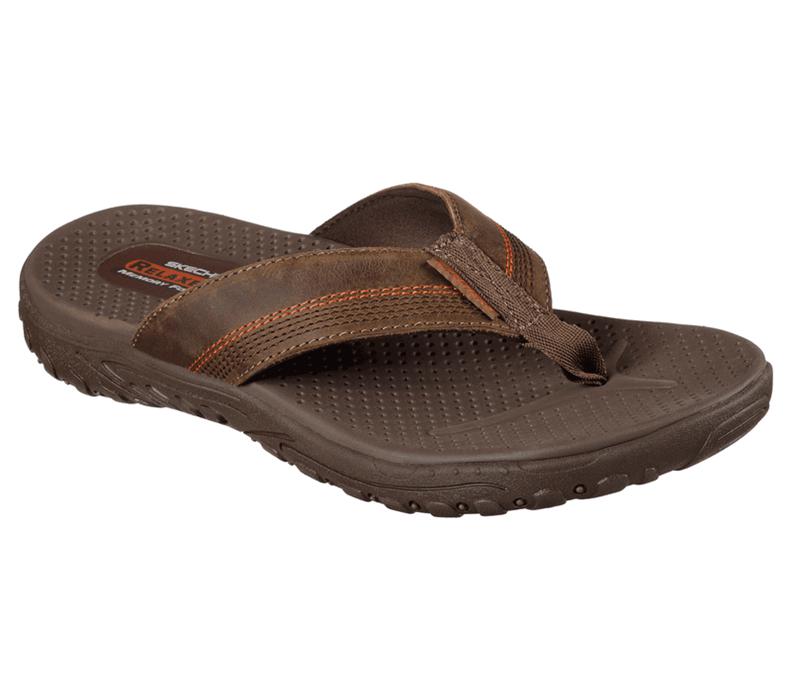 Skechers Herr Bruna Flip Flop - Relaxed Fit: Reggae - Cobano - Sverige (MSOVU-8357)